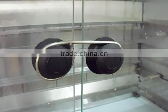 Good quality 8 pins industrial Gas Rotisserie for whole chicken