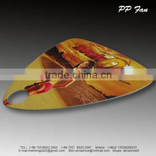 Transparent handle fan