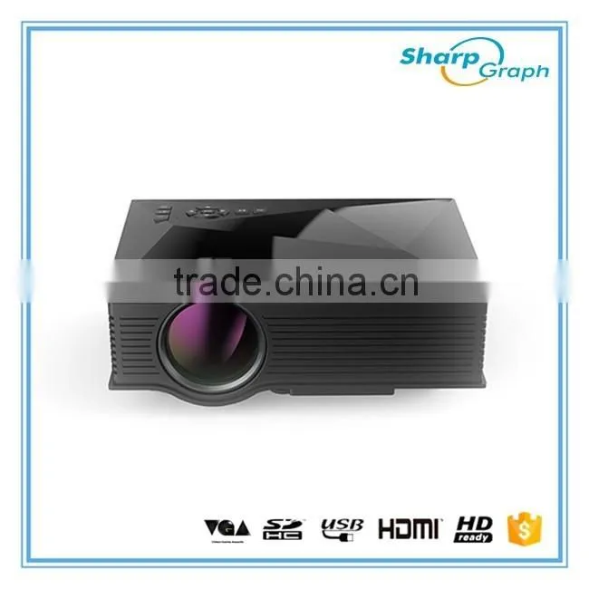 2016 Alibaba China UNIC Miracast Full HD LED Wifi Projector UC46 Mobile Phone Home Theater Projectors