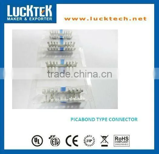 green Striped Connector