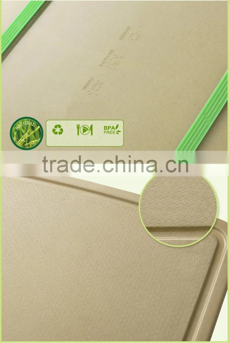 BPA free natural material shatter proof function wooden chopping board