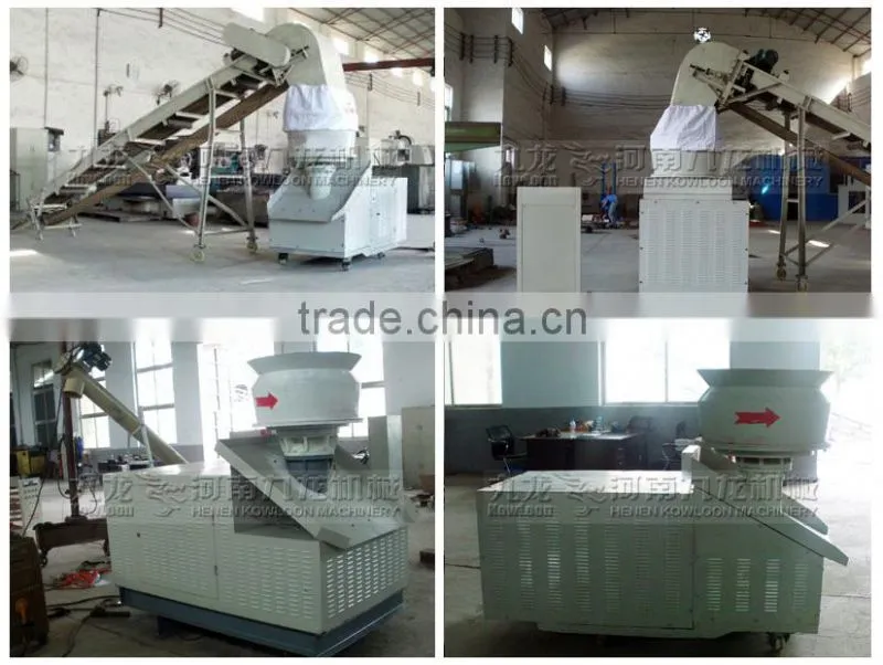 china flat die type pellet machine