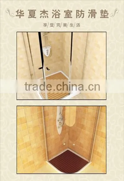 High quality wooden color WPC bath tile for hotel /home