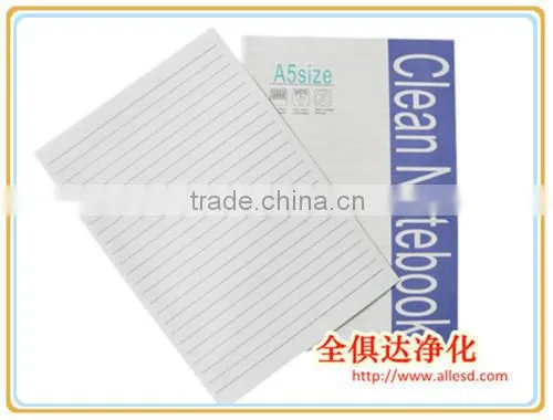 PVC Cover Cleanroom Notebook A4
