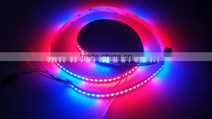 Addressable rgb led strip 4mm smd 3535 rgb mini sk6812 led strip