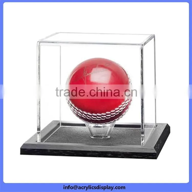 Cheap price custom hot-sale champions acrylic football display case