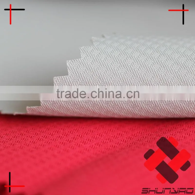 100% polyester ripstop pongee dobby dewspo waffle weave fabric Ultra thin oxford for garment and handbag