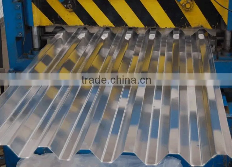 H18 pe pvdf color coated corrugated aluminium roofing sheet