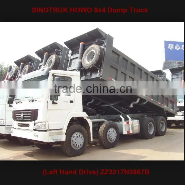 SINOTRUK HOWO 8x4 Dump Truck(Left Hand Drive) ZZ3317N3867B