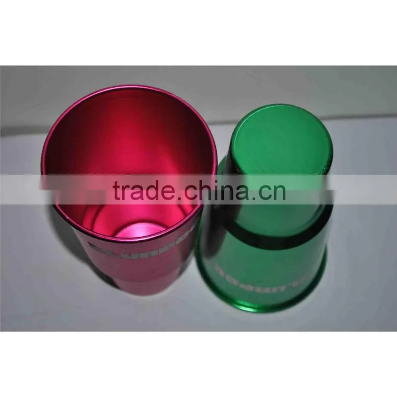 aluminium cup