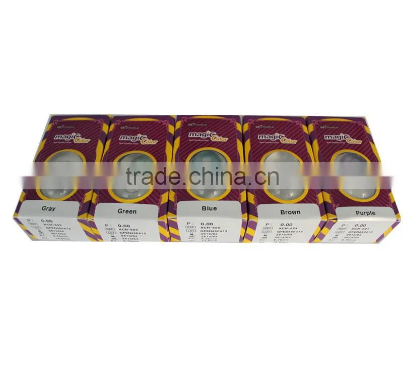 promotion products US fda approved soft super nudy geo wholesale yearly color contact lenses