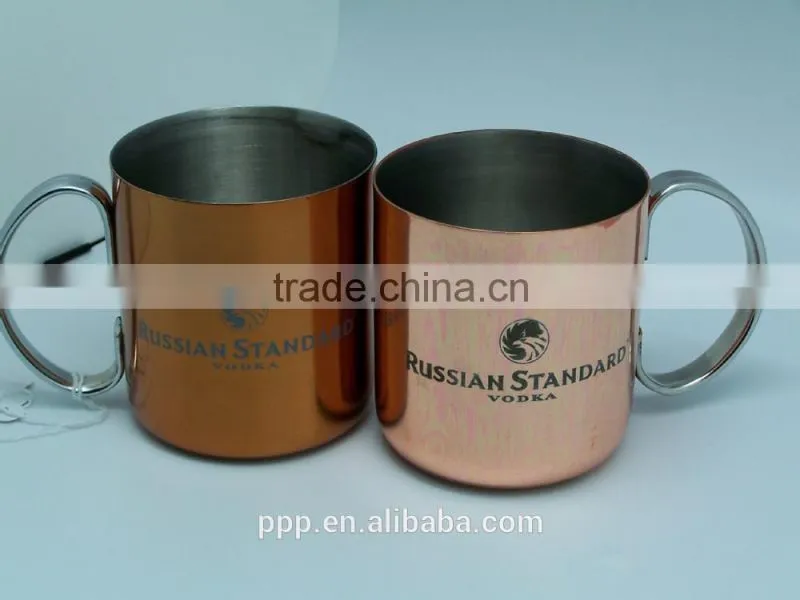 Moscow mule copper mugs/ copper mug for vodka and moscow mule/ antique copper mug