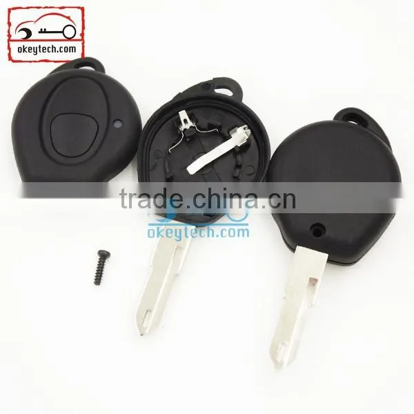 Good Price peuguot key shell for 206 blank 2 button no logo Car Key for peugeot romote key shell