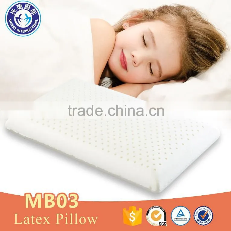 Baby head contour positioning foam pillow