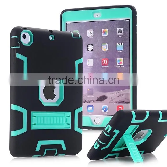 High quality plastic case for ipad mini 2 case with mini 3 case
