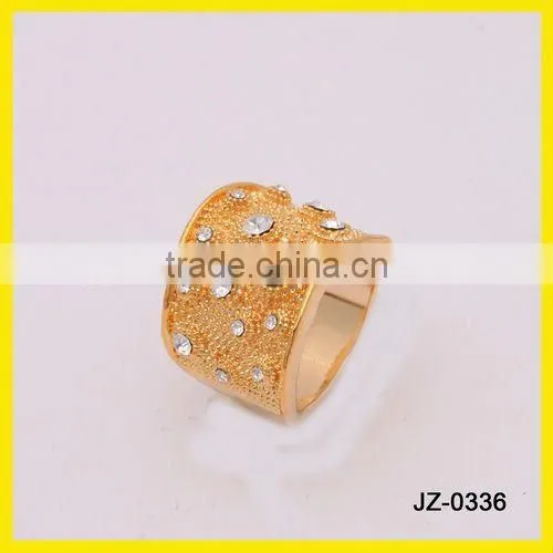 18k ruby rhinestone finger ring yiwu ring for girls