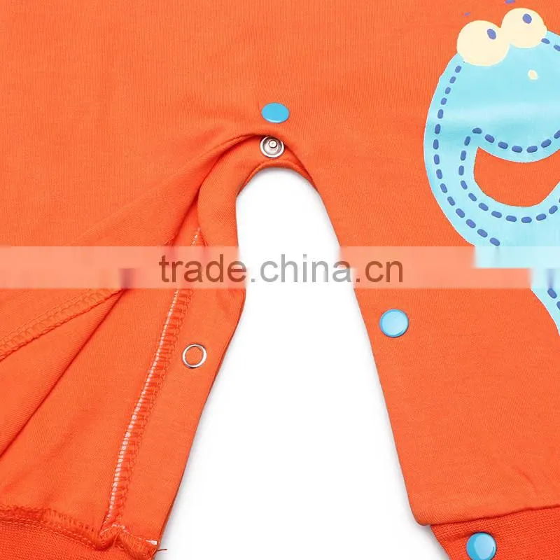 newborn baby rompers orange blue wholesale baby boy online clothing store