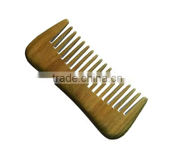 2016 Newest Natural Green Sandalwood No Static Comb