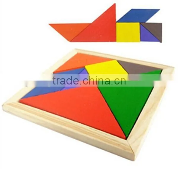 2016 intelligent puzzle game custom wooden jigsaw puzzle