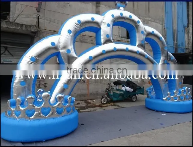 Hot Sale Inflatable Blue Arch for Promotional
