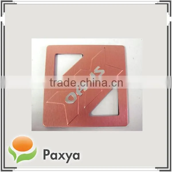 metal car sticker ; metal decorative label