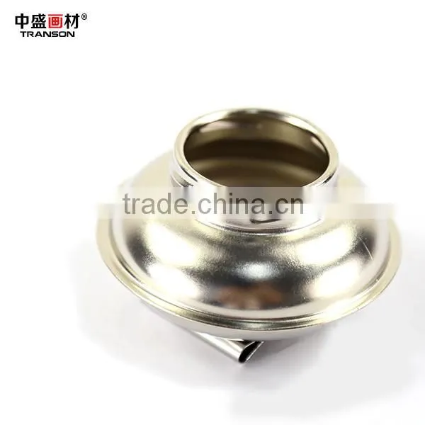 Portable stainless steel anti leaking oil painting color mixing oil pot with cap