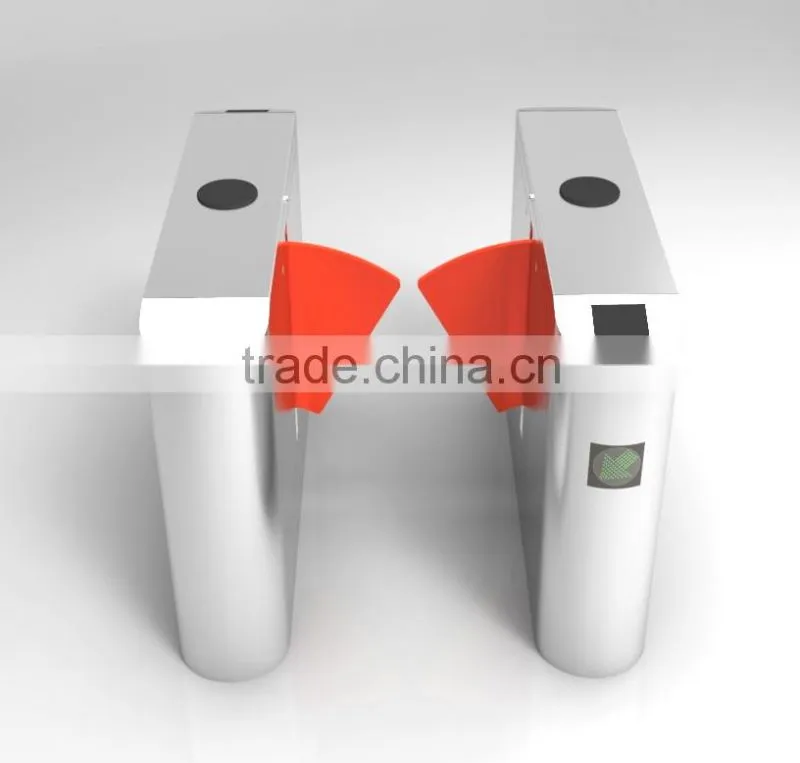 Speed Gate Flap Barrier Gate With A Pass Speed of 40 Persons/Minute