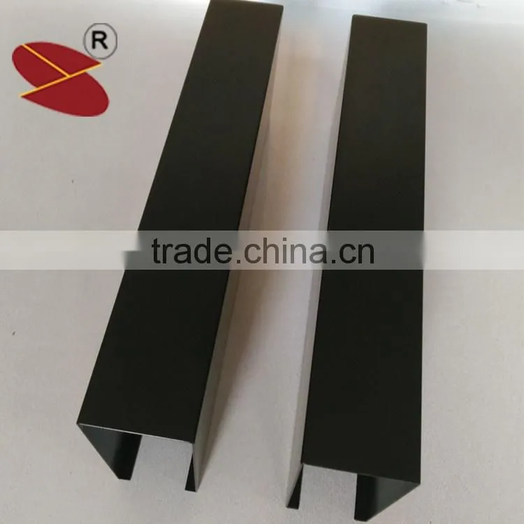 70*70*0.8Thickness sound-absorbing aluminum baffle ceiling tiles