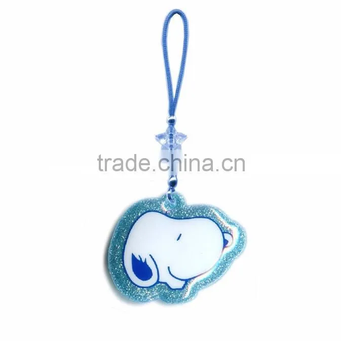 Promotional Gift Carton Customized shaped Round PVC Mobile phone rub