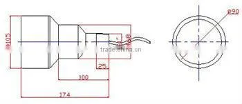22KHz Piezo Ultrasonic Transducer for Distance MeasurementSensorsLong Range(0.6-30m)Ultrasonic Sensor for Distance Measurement