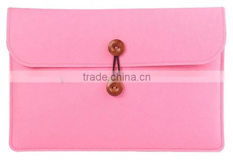 Notebook / Laptop carrying bag felt sleeve bag for macbook 13 inch, China supplier