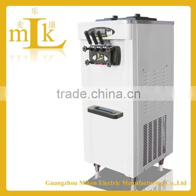 double compressors over-night ice cream machine