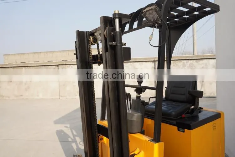 load capacity 1t 3-point mini electric forklift