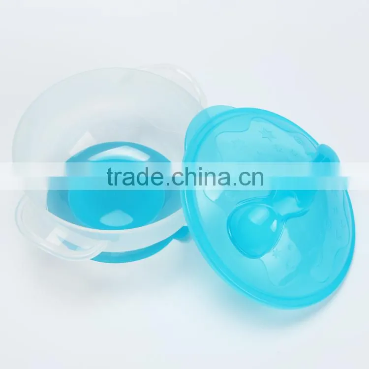 High quality BPA free pp plastic baby training bowl with sucker