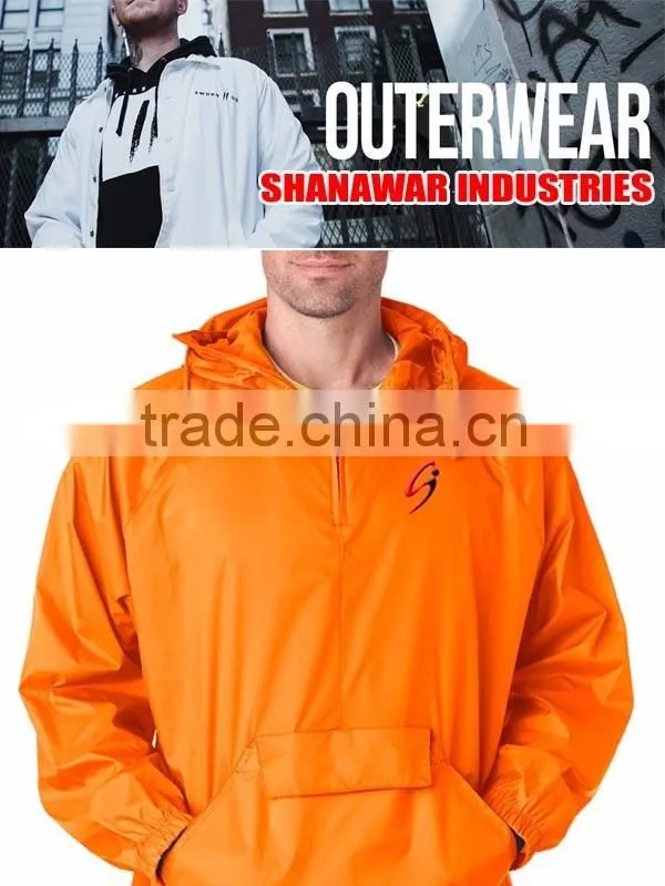 Popular Orange Windbreaker Jacket