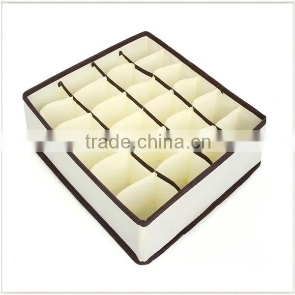 2015 wholesale non woven fabric foldable storage box