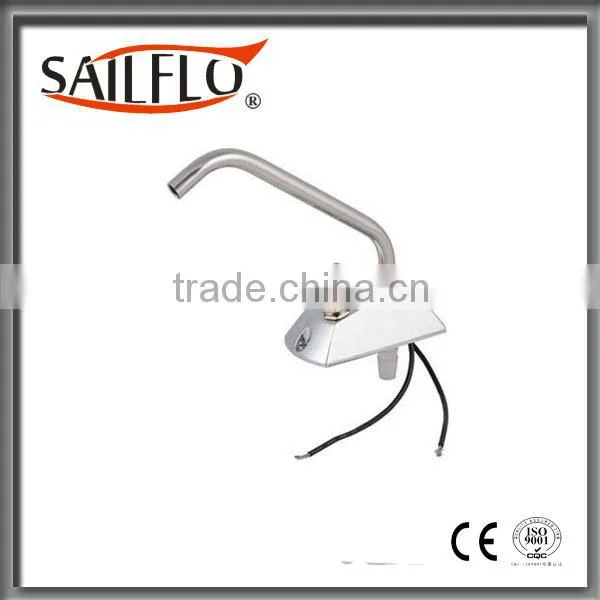 Sailflo 12V galley double diaphragm pump with Faucet for water/Boat/Caravan/Motorhome/RV space saving