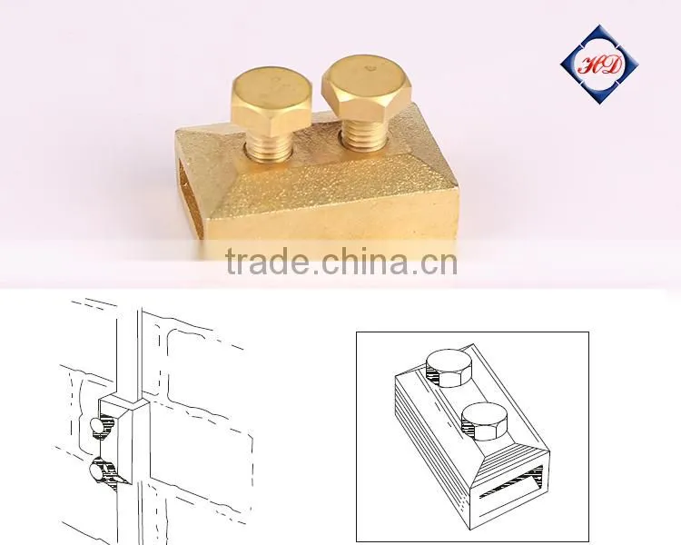 Oblong test clamp
