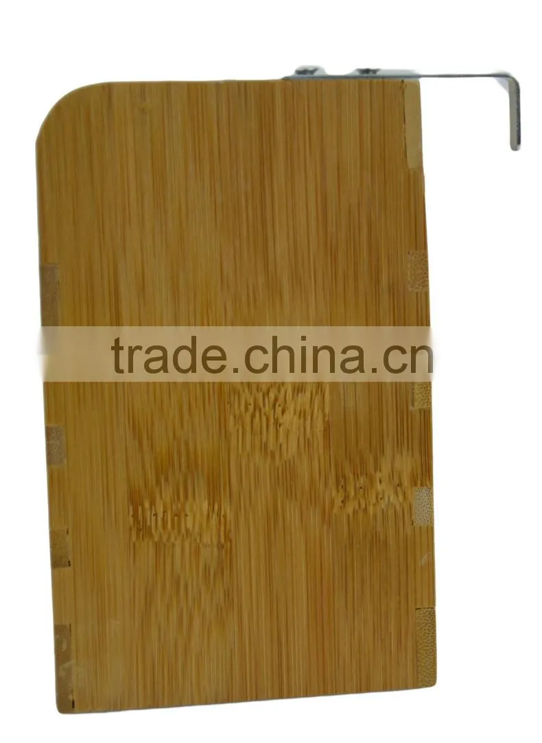 BH005/Hanger Bamboo Flatware Dish Rack Holder Accessory with Metal Utensil Clips