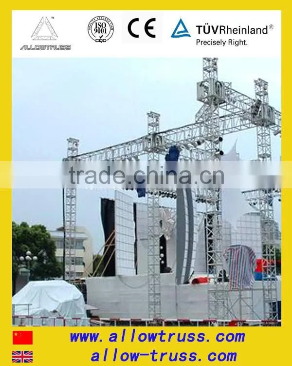 400*400mm Aluminum lighting truss system/ spigot truss