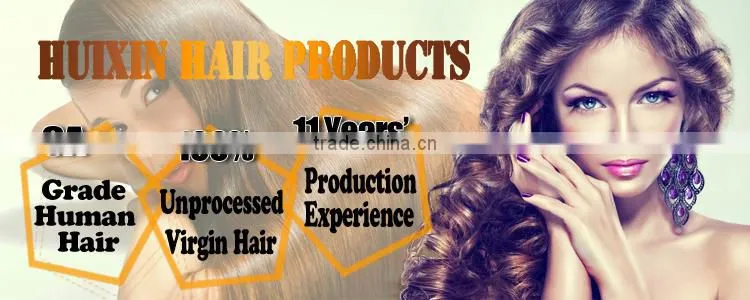 Grade 6a human remy hair extension, clip in curly hair extension