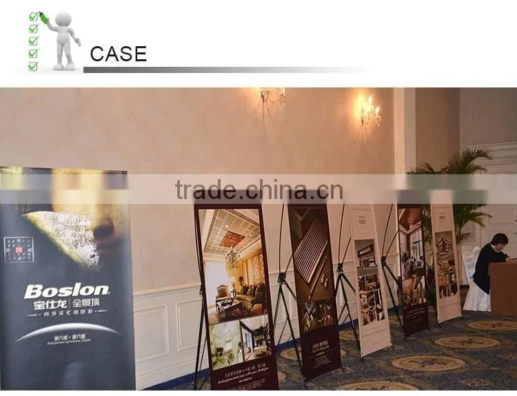 economic X banner display