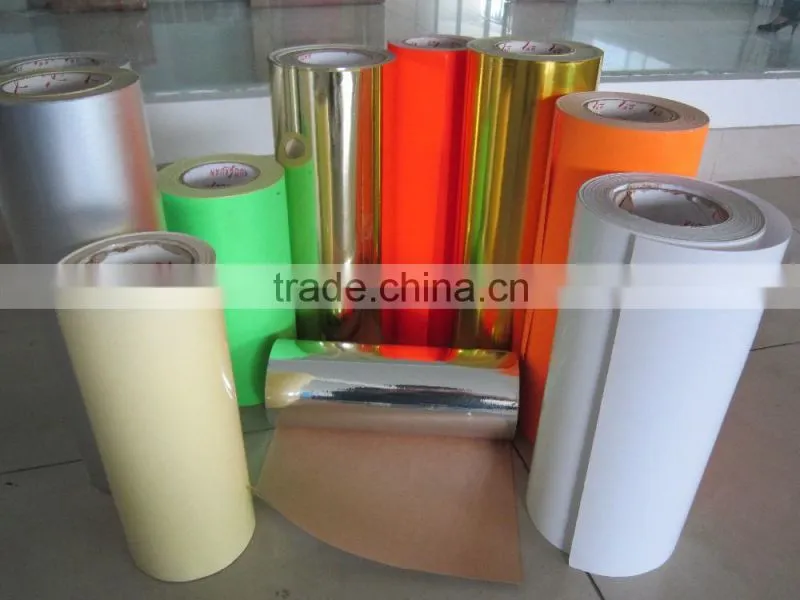 red fluorescent label paper