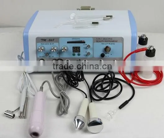 Galvanic Vacuum Spray High Frequency Ultrasonic Beautiful Instrument