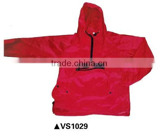 Foldable Color Zipper windbreaker jacket