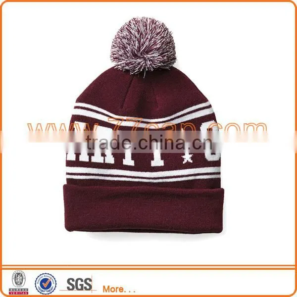 Youth beanie knit winter hat pattern for sale