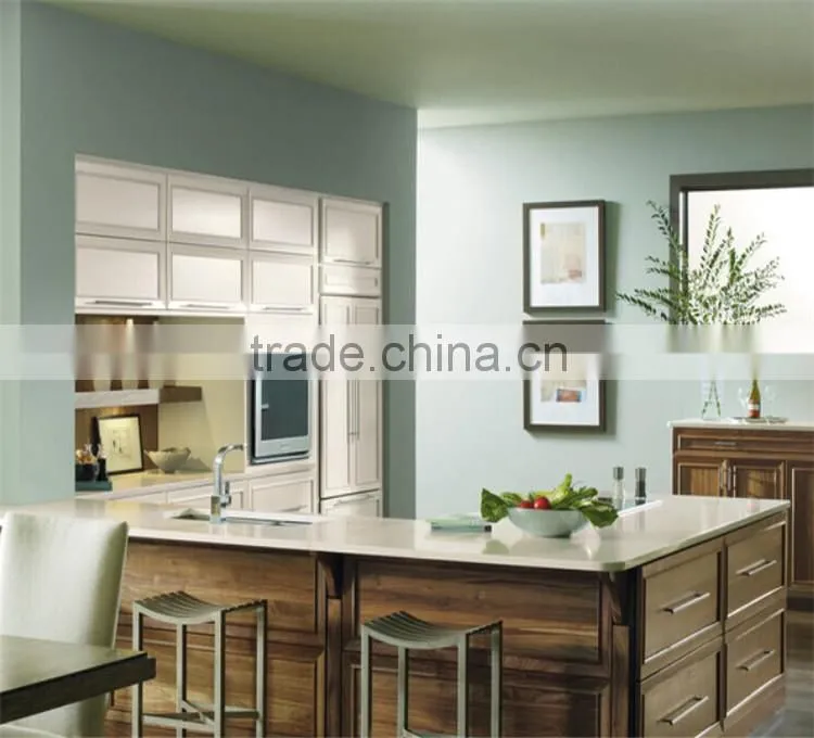 Custom kitchen microwave cabinet, moderm kitchen cabinet