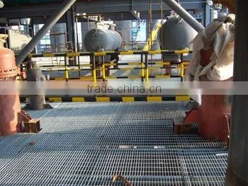 Platform steel grating