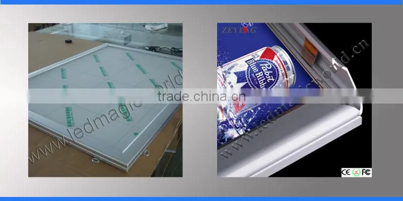 Acrylic sheet LED Display Board Light Frame