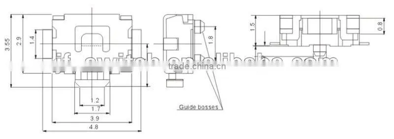 ts-1115a smd(smt) tact switch